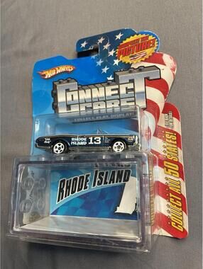 Hot Wheels Connect Cars 50 States RHODE ISLAND '67 Pontiac GTO 2009 NIB